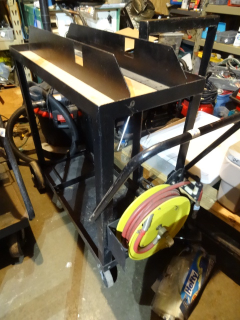 4 Wheel Metal Shop Cart.
