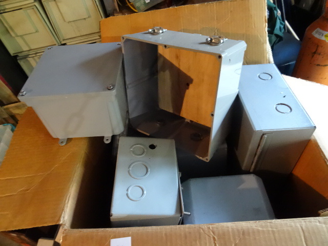 Misc Electrical Junction Boxes, Qty 5