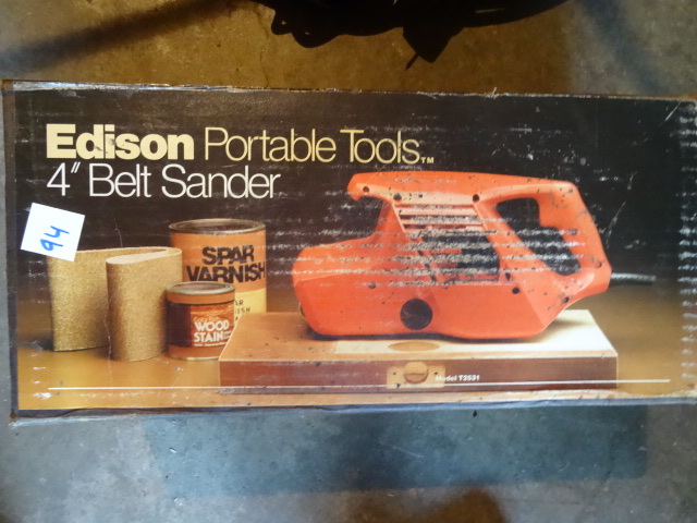 Edison Portable Tools 4 Belt Sander