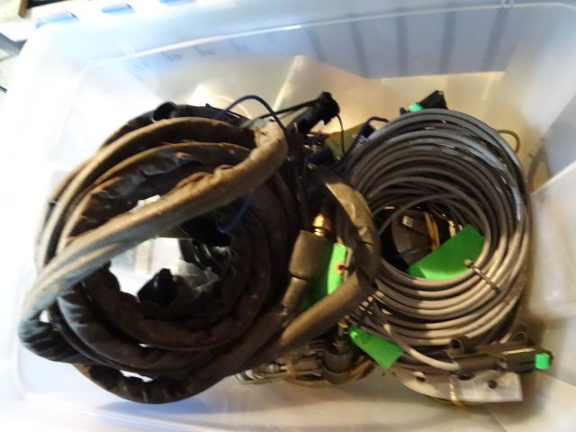 Bin Of Misc. Welder Control Wiring,