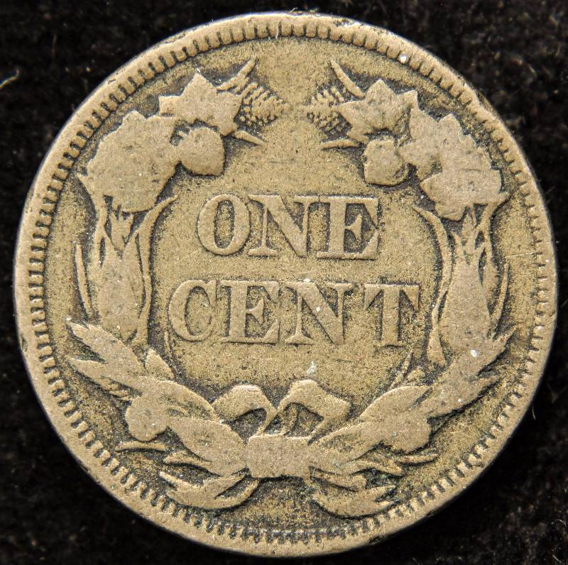 lot 04 image: 1857 FLYING EAGLE CENT FINE