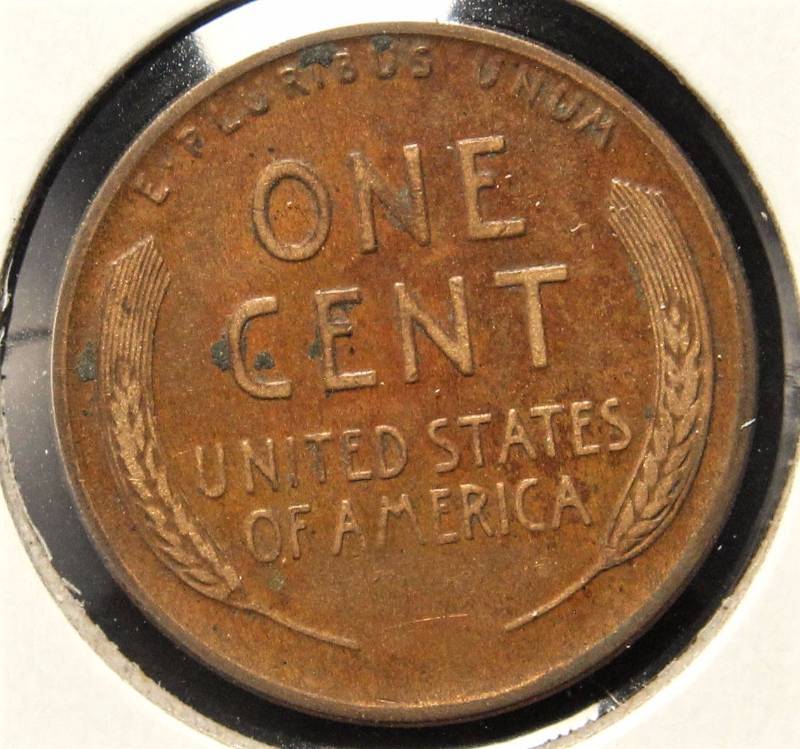 lot 46 image: 1922-D US WHEAT CENT XF BETTER DATE COIN