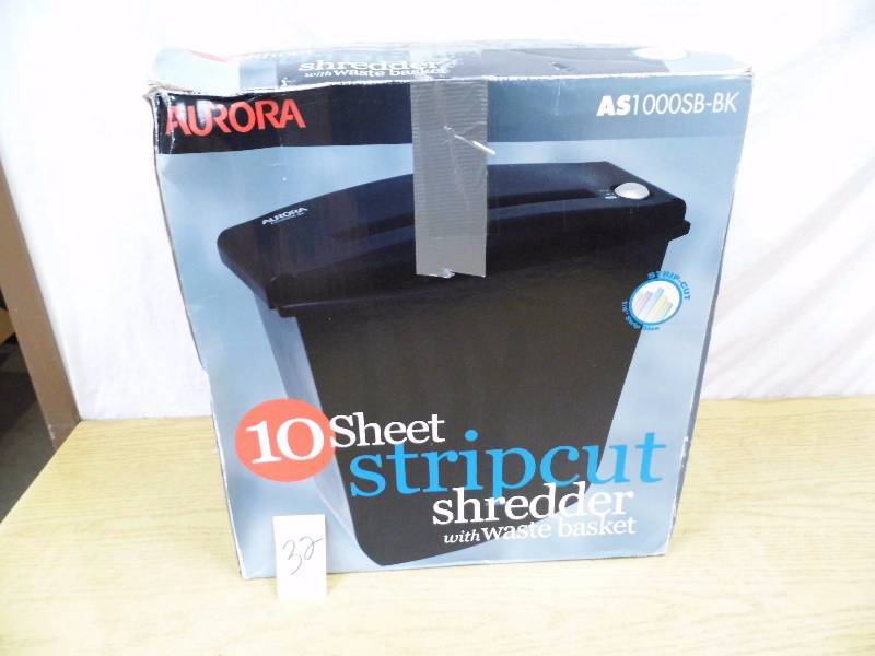 lot 32 image: Paper Shredder