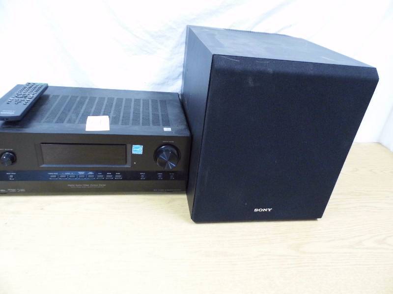 lot 51 image: Sony AV Control wSub & Remote