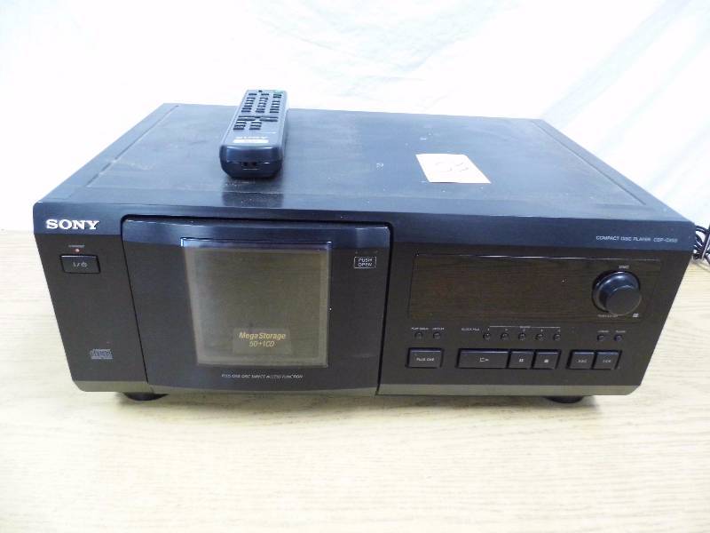 lot 53 image: Sony CD Player
