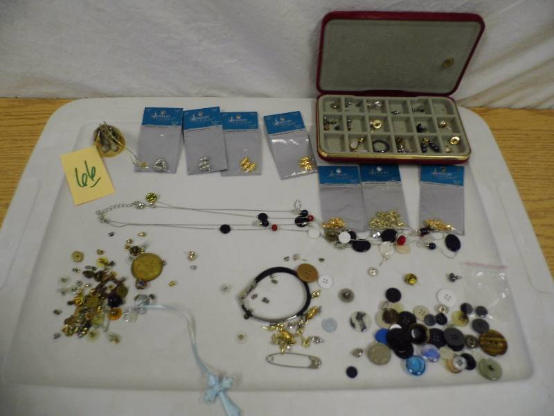 lot 66 image: Earring Backs - Pins - Buttons