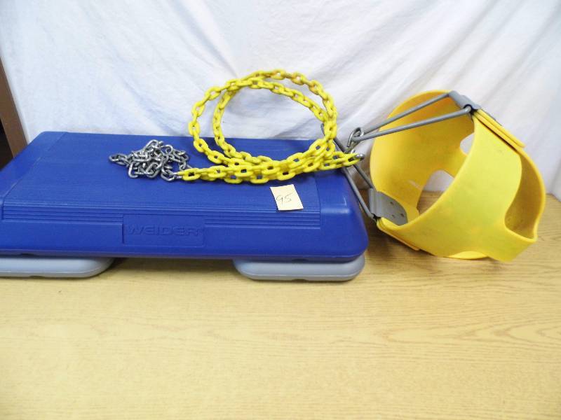 lot 95 image: Childs Swing - Step Exerciser