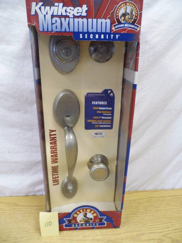 lot 110 image: New Lockset