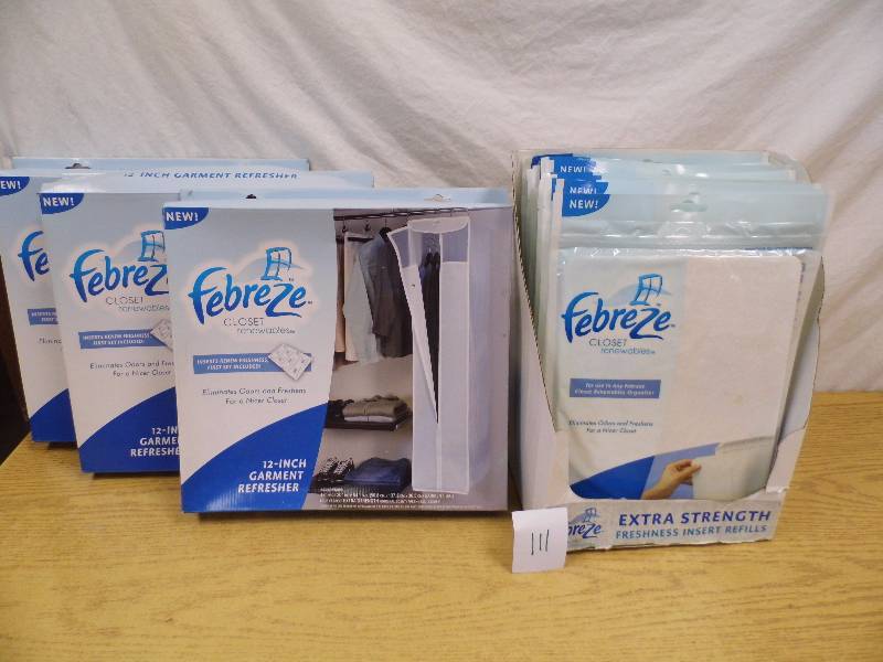 lot 111 image: Febreeze Closet Garment Bags