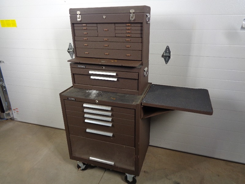 lot 4 image: 3 Piece Kennedy Toolbox Stack