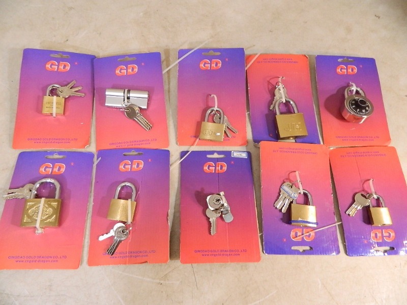 lot 52 image: New Locks with Keys