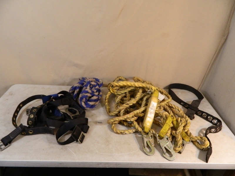 lot 83 image: Safety Lifeline and Fall Protection