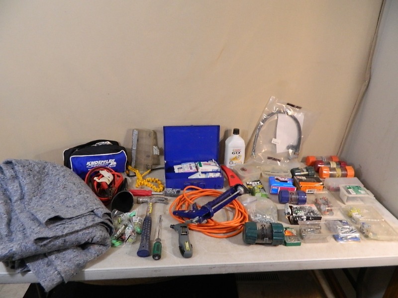 lot 85 image: Hardware, Tools, First Aid, Etc