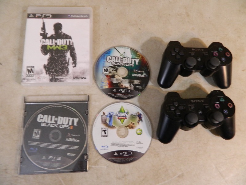 lot 101 image: Playstation 3 Games and Controllers