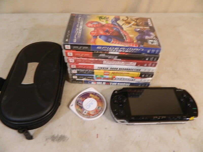 lot 102 image: Sony PSP and Games