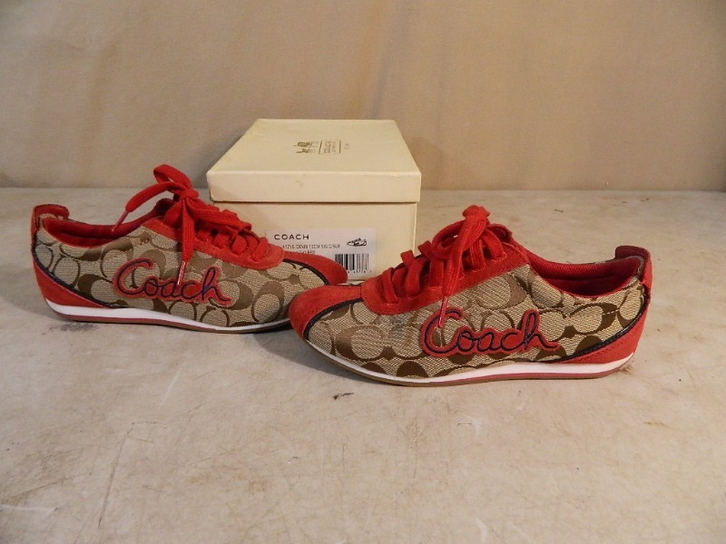 lot 122 image: Coach Shoes with Box