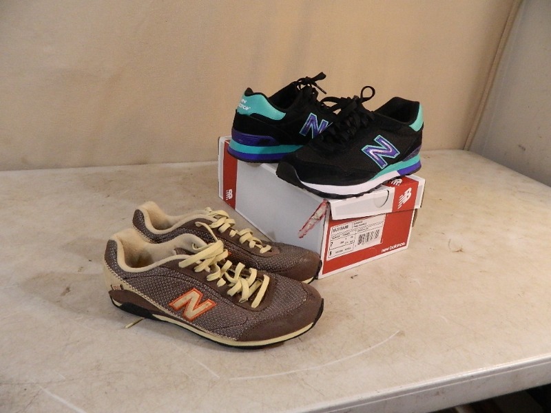 lot 151 image: 2 Pairs of New Balance Tennis Shoes