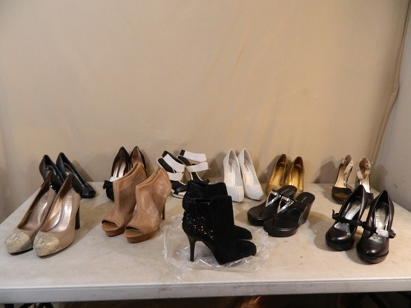 lot 160 image: 11 Pairs of BCBG Shoes and Heels