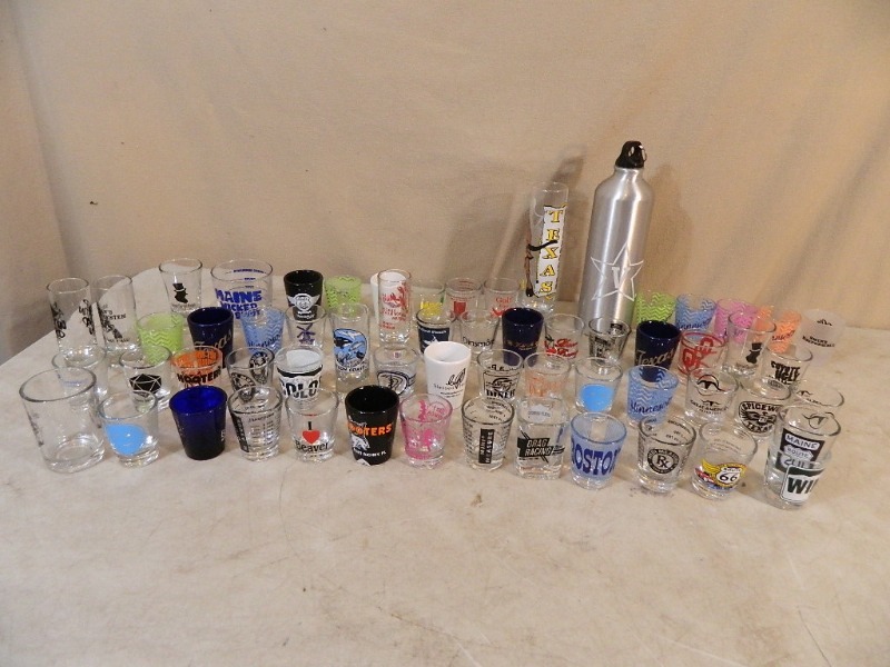 lot 193 image: Shot Glasses and More