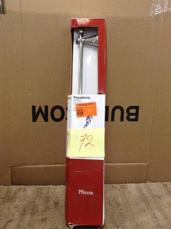 lot 72 image: Pfister Pasadena 24 in. Towel Bar in Brushed Nickel