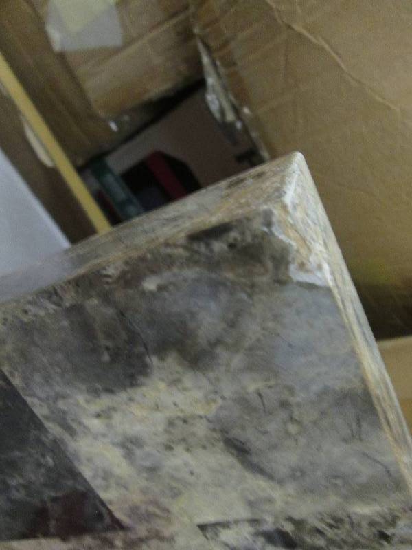 Faux Marble Table Top only , slight...