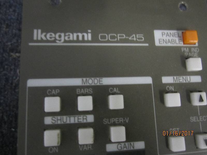 Video Camera Controller Ikegami OCP...