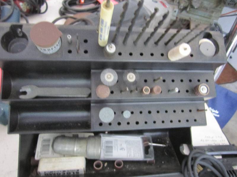 Dremmel tool with attachments and a...