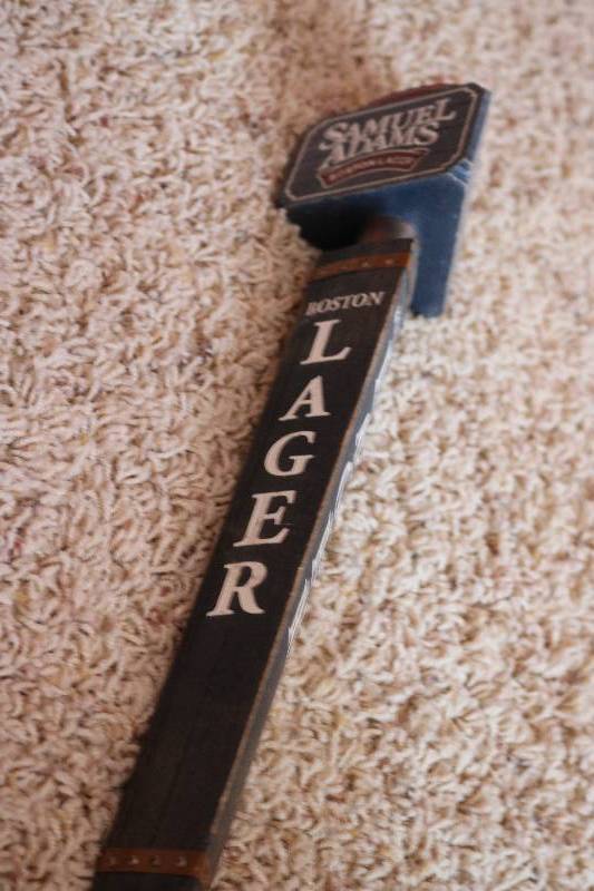 Samuel adams boston lager beer tap...