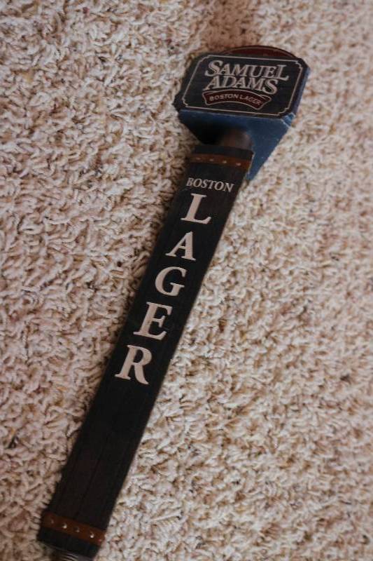 Samuel adams boston lager beer tap...