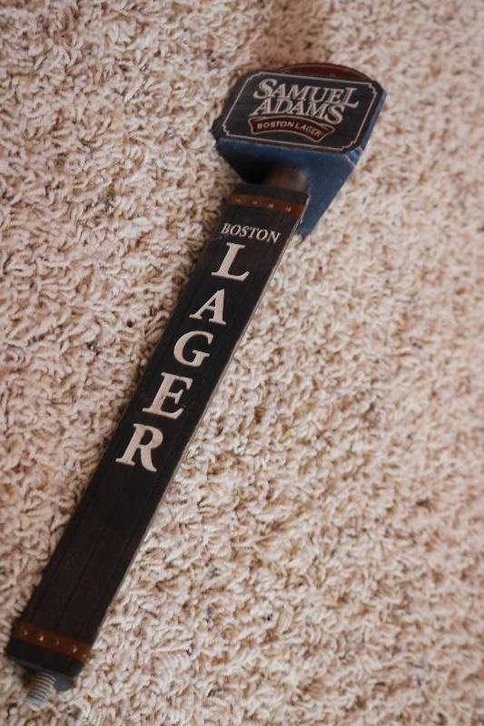 Samuel adams boston lager beer tap...