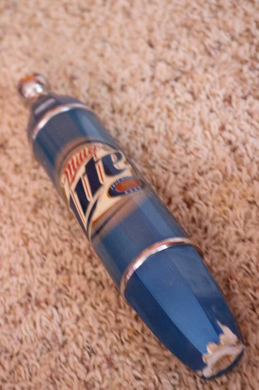Miller lite beer tap...