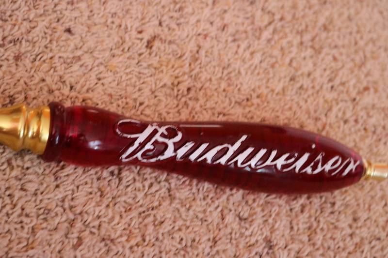Budweizer beer tap...