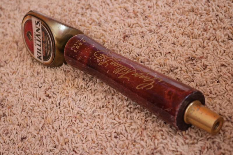 George killians irish red beer tap...