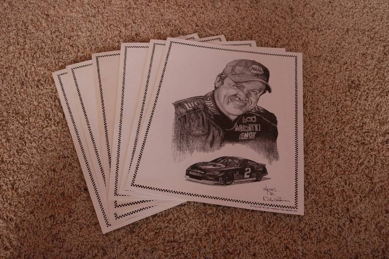 NASCAR Driver Sketch Sport posters...