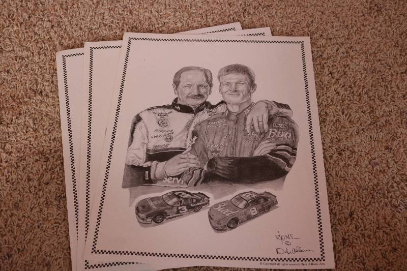 NASCAR Driver Sketch Sport posters...