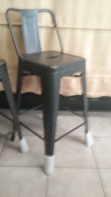 Metal Farm Style Counter Stools, 2 Stools