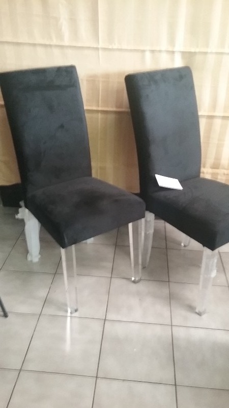 2x High Back Dining Chairs