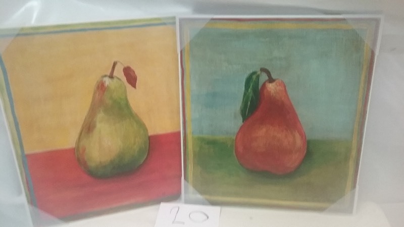 Wall Art, Pair of Pears