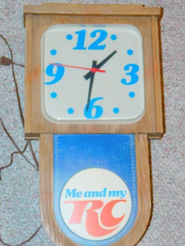 RC Cola Light-Up Clock