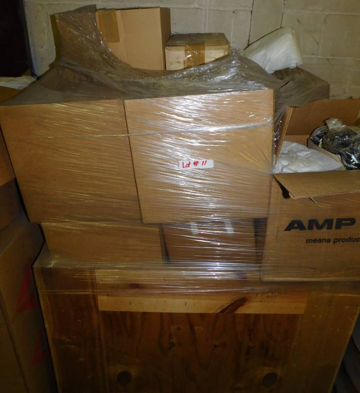 Wooden Crate of Misc. Hardware