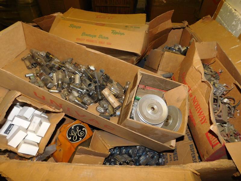 Electron Tubes, Capacitors, Misc. Hardware