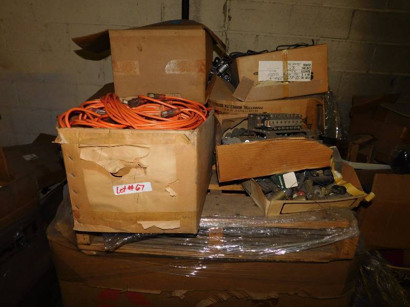 Electron Tubes, Extension Cords, Capacitors, Magnetic Tapes
