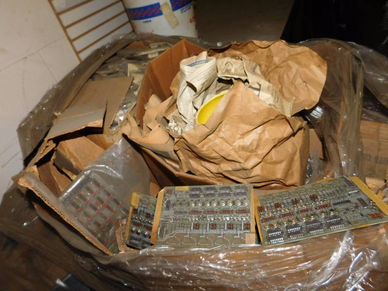 Circuit Boards, Metal Barrels, Misc. Hardware
