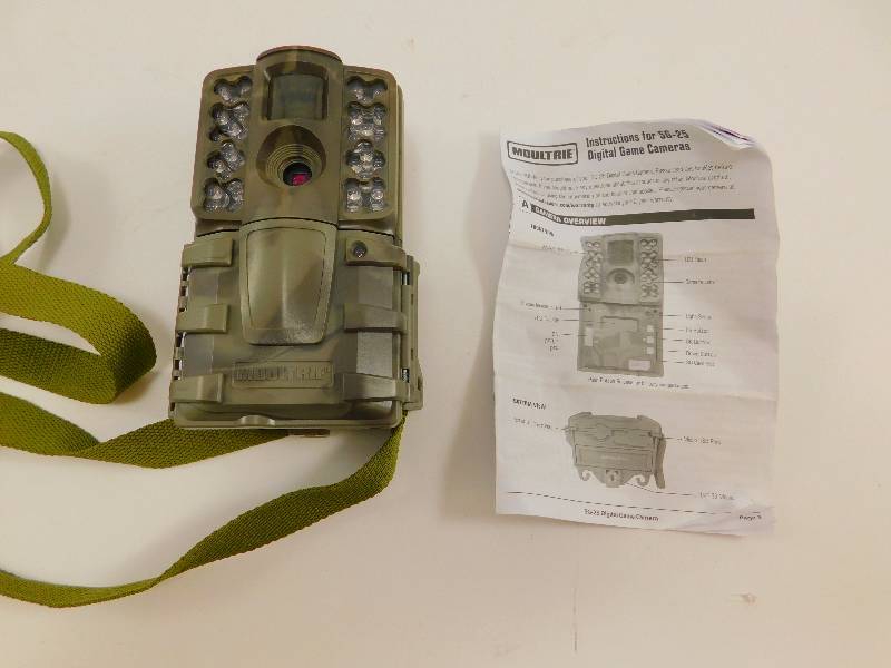lot 3 image: Moultrie TRACE SG-25 TrailGame Camera, 12MP