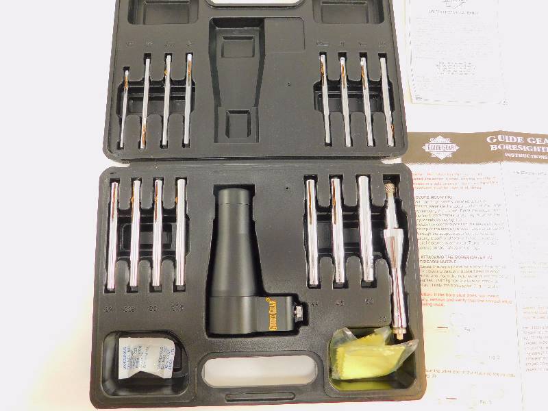 lot 4 image: Guide Gear 15 - Pc. Boresighter Kit New
