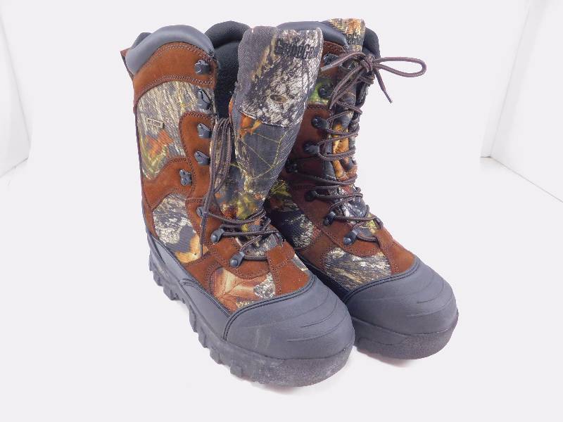 guide gear men's monolithic waterproof insulated hunting boots 24 gram