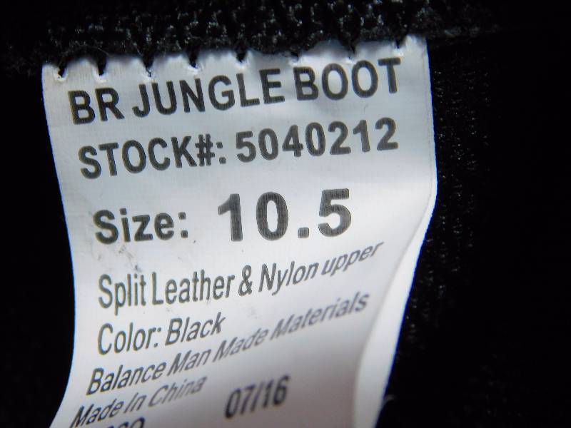 blackrock men's side zip jungle boots