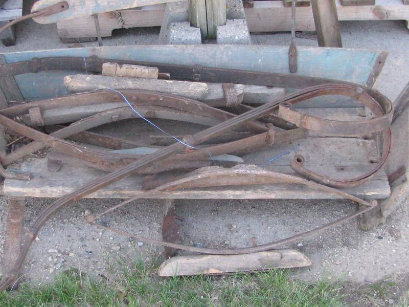 lot 5 image: Horse Drawn Buggy Seat & Springs