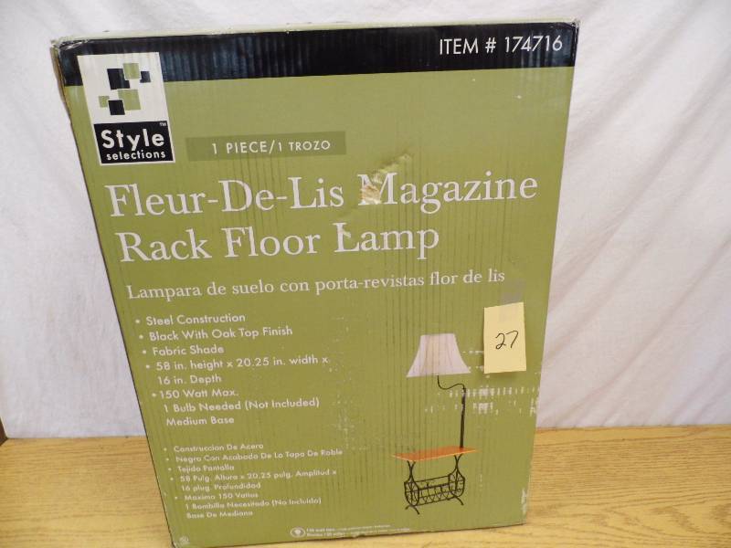 Light  Magazine Rack Combo