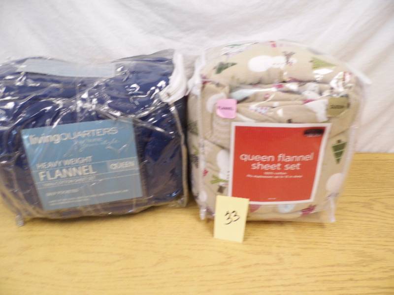 2 Queen Size Flannel Sheet Sets
